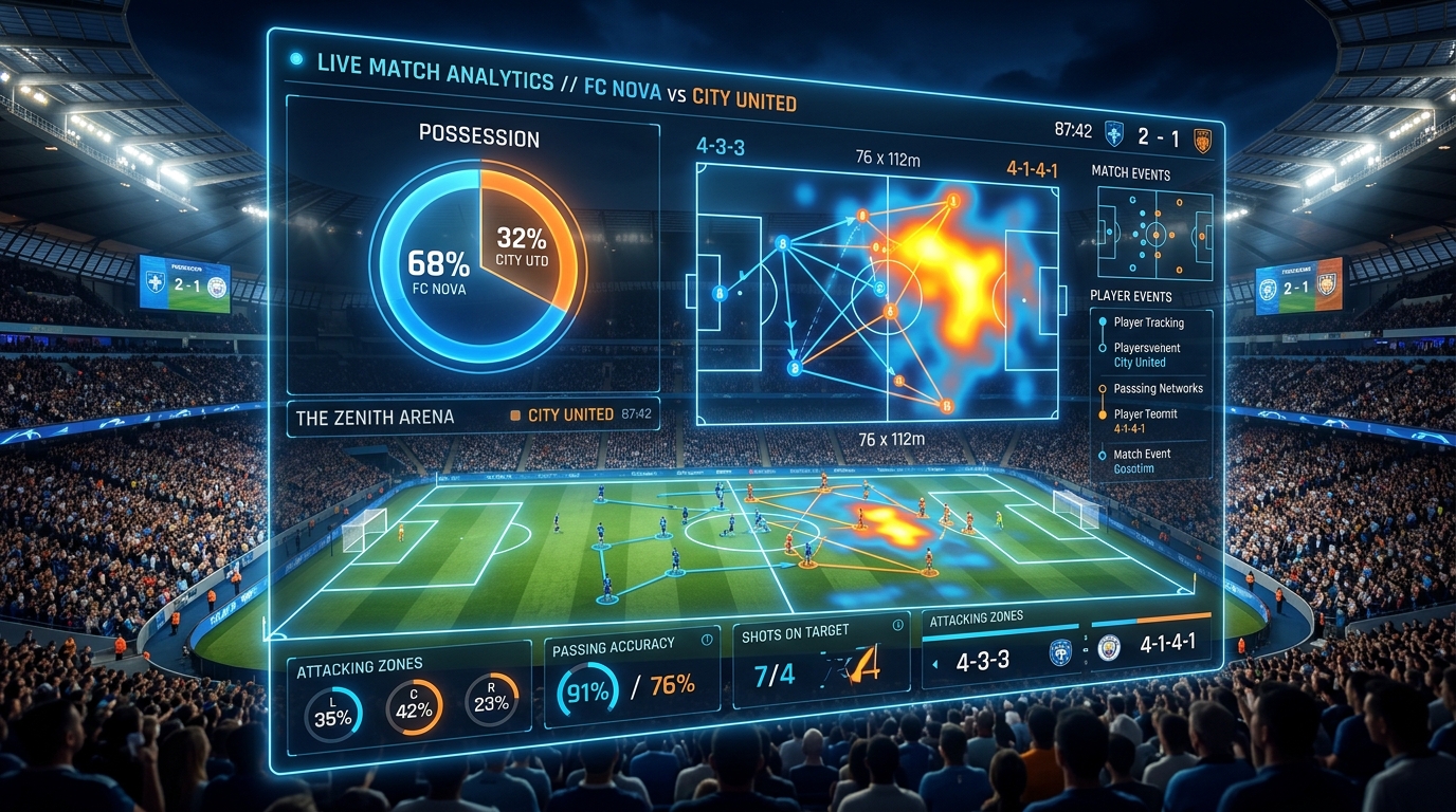 แทงเปอร์เซ็นต์การครองบอล Ball Possession Betting