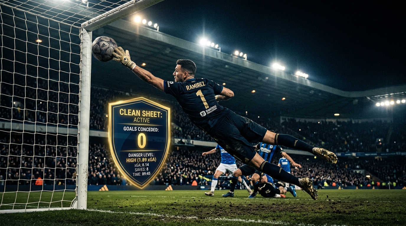 แทงบอลคลีนชีต Clean Sheet ไม่เสียประตู