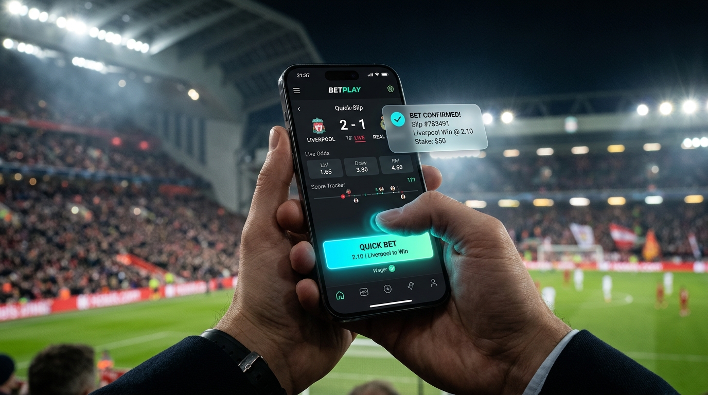 รีวิวอินเทอร์เฟซ Quick-Slip ส่งบิลใน 2 แตะบนมือถือ UFAbeta เหมาะสำหรับบอลสดมือเดียว 2026